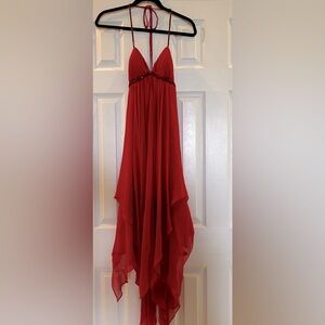 BCBGMaxAzria Bold Scarlet Dress